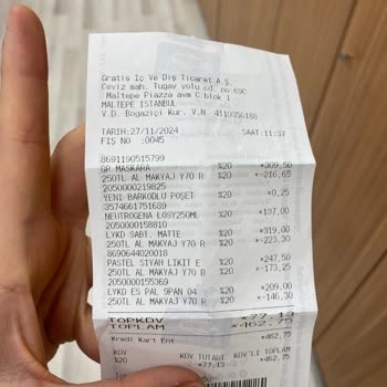 Yanlış Renk Maskara Hayal Kırıklığı