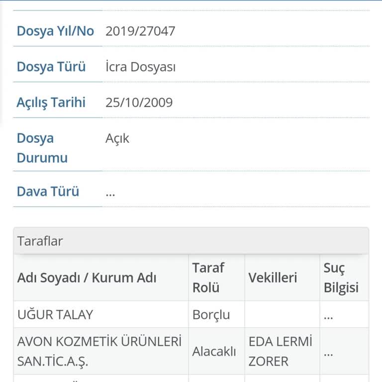 Avon'un Haksız İcra Takibi