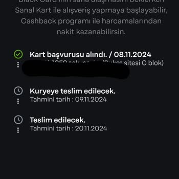 Papara Kartımın Teslim Edilmemesi Ve Paramın Mahsur Kalması