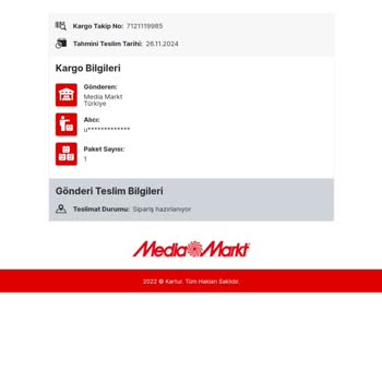 Media Markt Teslimat Sorunu Ve Yetersiz Müşteri Hizmetleri