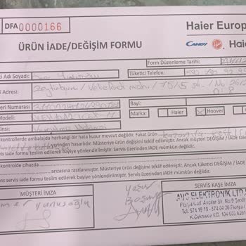 Kusurlu Ürün Ve İade Sürecinde Yaşanan Sorunlar