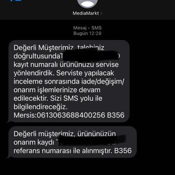 Bozuk Batarya Ve Yanıltıcı İade Süreci