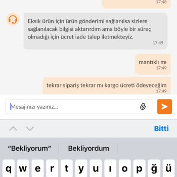 Trendyol Market Siparişlerinde Eksik Ve Bozuk Ürün Sorunu
