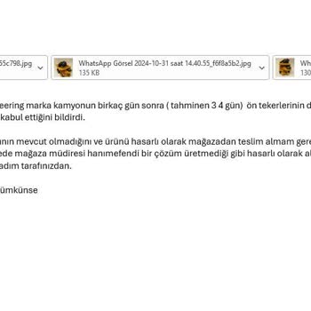 Armağan Oyuncak'ta Müşteri Hizmetleri Sorunu: Yedek Parça Yok, Müşteri Hatası Var!
