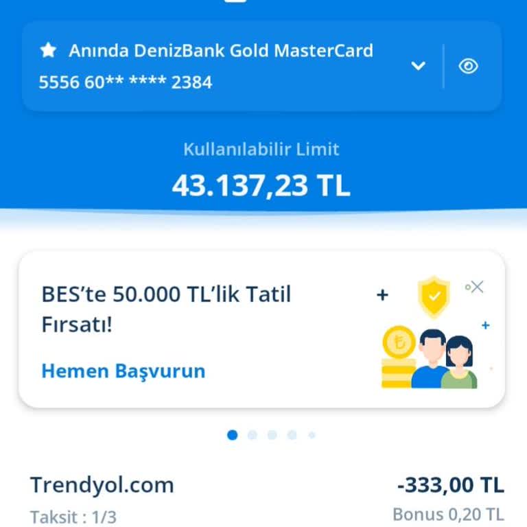 Denizbank'tan İzinsiz Üyelik Ücreti Kesintisi