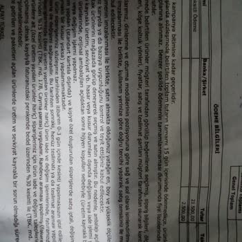 45 Günlük Teslimat Sorunu Ve İlgisizlik