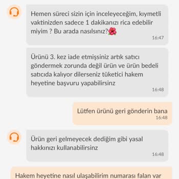 Hatalı Ürün Ve İade Sürecinde Yaşanan Sorunlar