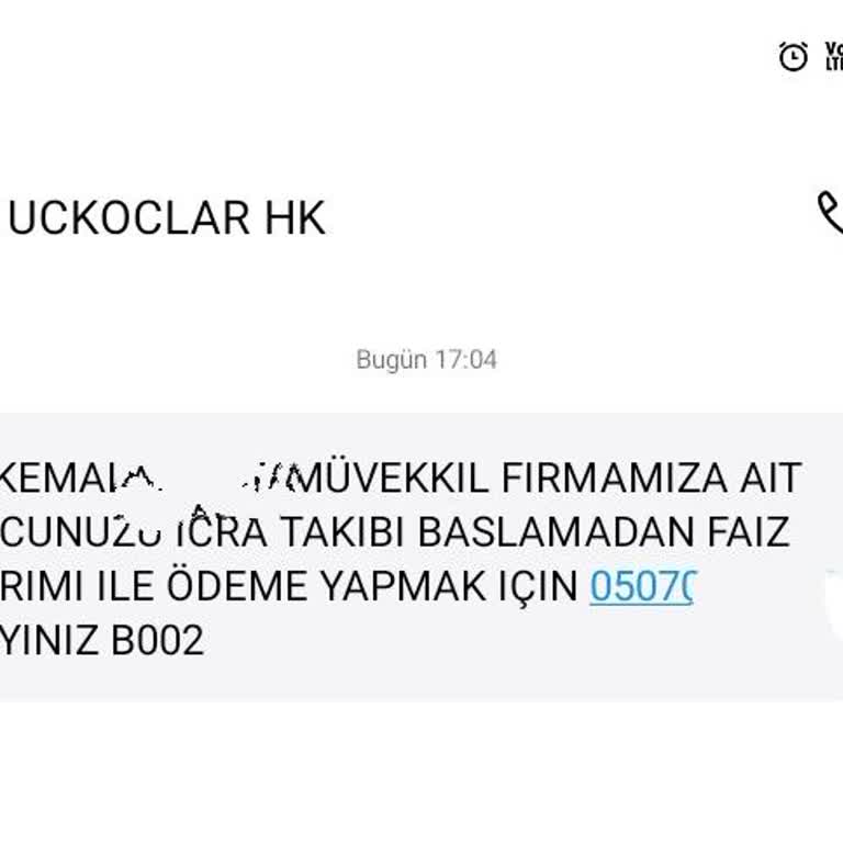 Yanıltıcı Borç Bildirimi Ve Kişisel Veri İhlali Şikayeti