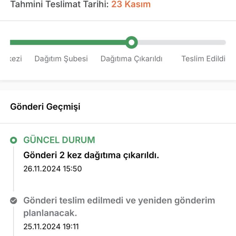 Kargoda Kaybolan Ürün Ve İletişim Sorunları