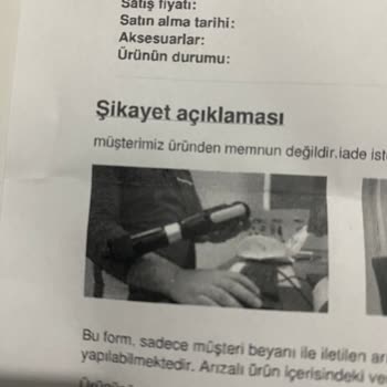 Yanıltıcı Bilgilendirme Ve İade Sorunu