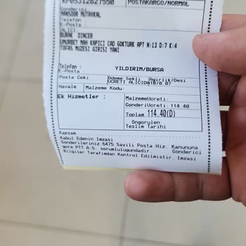 PTT Kargom Yanlış Adrese Gidiyor