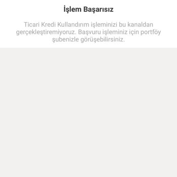 Mobil Bankacılıkta Çözümsüz Kredi Engeli