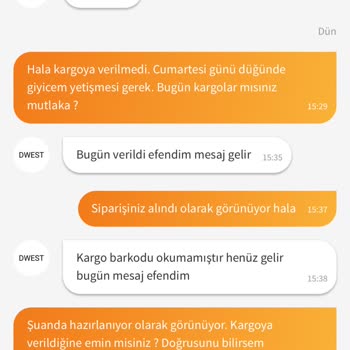 Teslimat Yalanları Ve İletişimsizlik Mağduriyeti