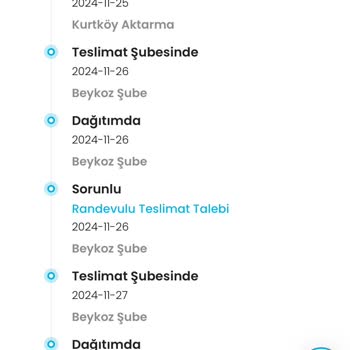 Randevulu Teslimat Karmaşası