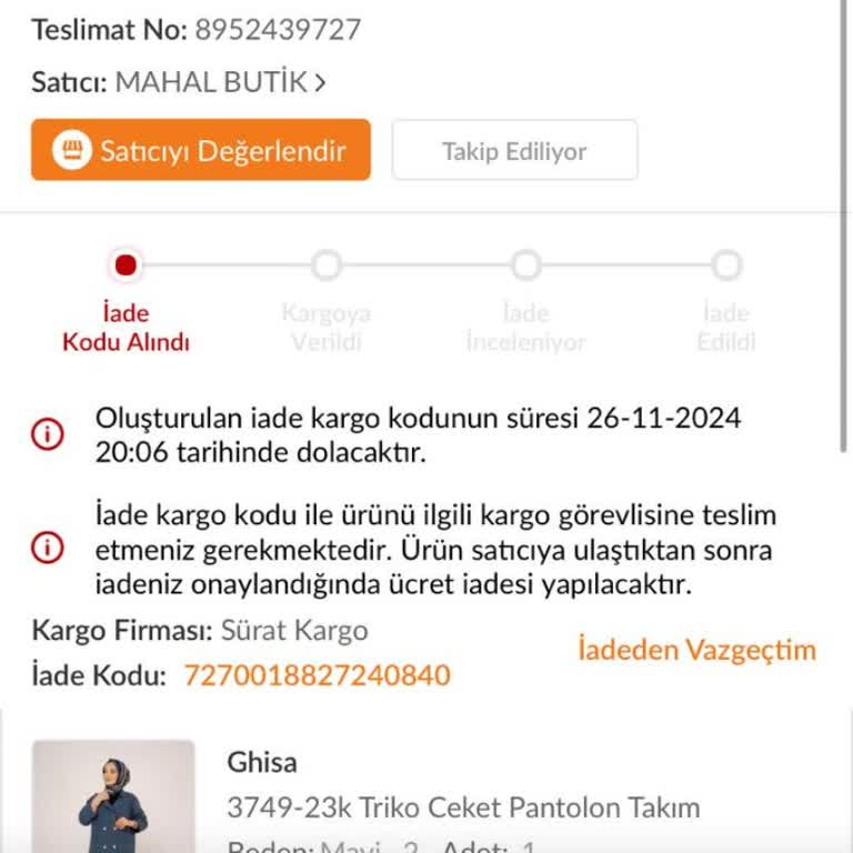 Yanlış Ürün İadesinde Yaşanan Güven Sorunu
