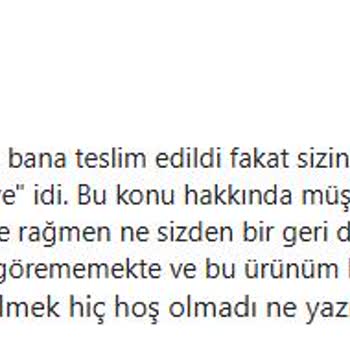 Eksik Ürün Teslimatı Ve İlgisiz Müşteri Hizmeti