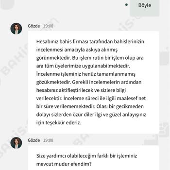 Çekim Talebi Sonrası Hesap Kapatma Sorunu