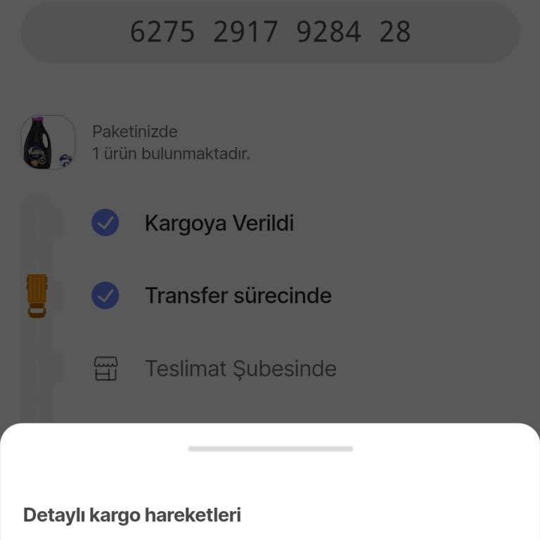 Kayıp Kargo: Yumoş Deterjanım Nerede?