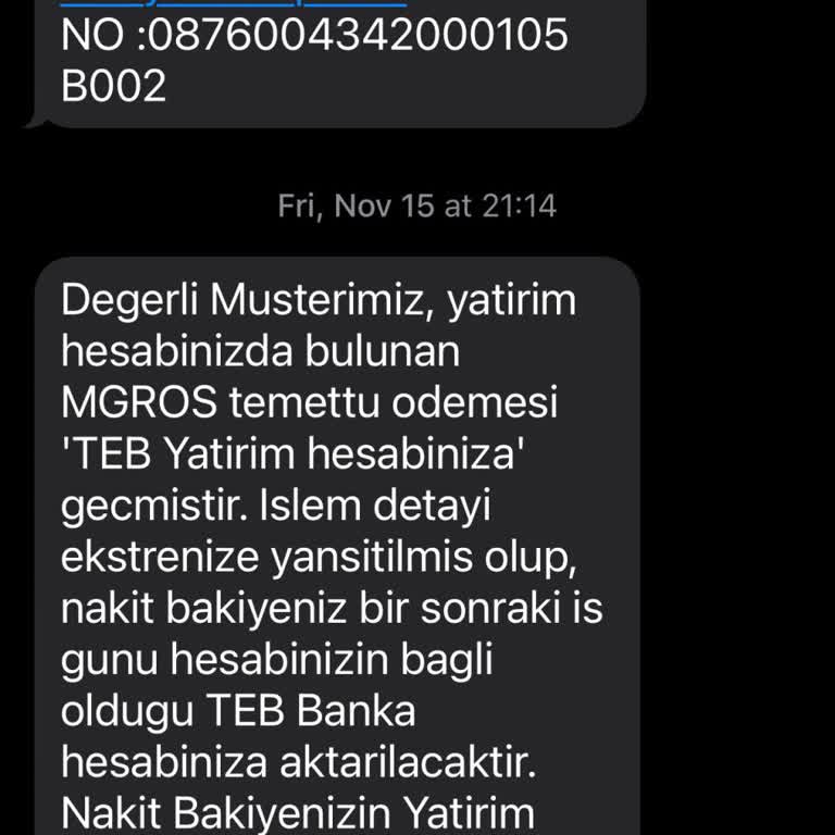 TEB Temettü Ödemesi Belirsizliği