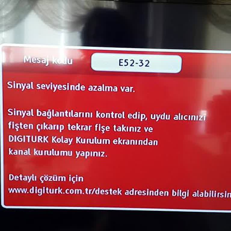 Digiturk Uydu Alıcısı Sorunu Ve Yüksek Servis Ücreti