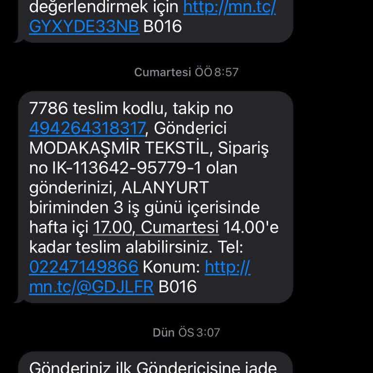 MNG Kargo İle Yaşanan Teslimat Sorunları