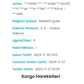 Teslim Edilmeden Teslim Edilen Kargo Sorunu