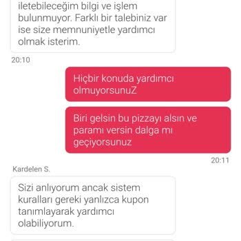 Geç Gelen Ve Soğuk Pizza Sorunu