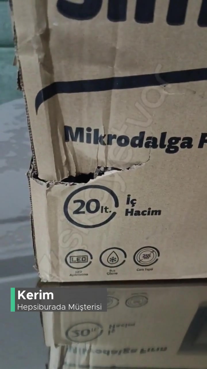 Hepsiburada Kutularda Kırılma Ve Yırtık videonun kapak resmi
