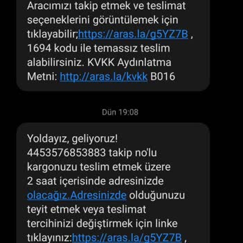 Aras Kargo İle Bitmeyen Bekleyiş