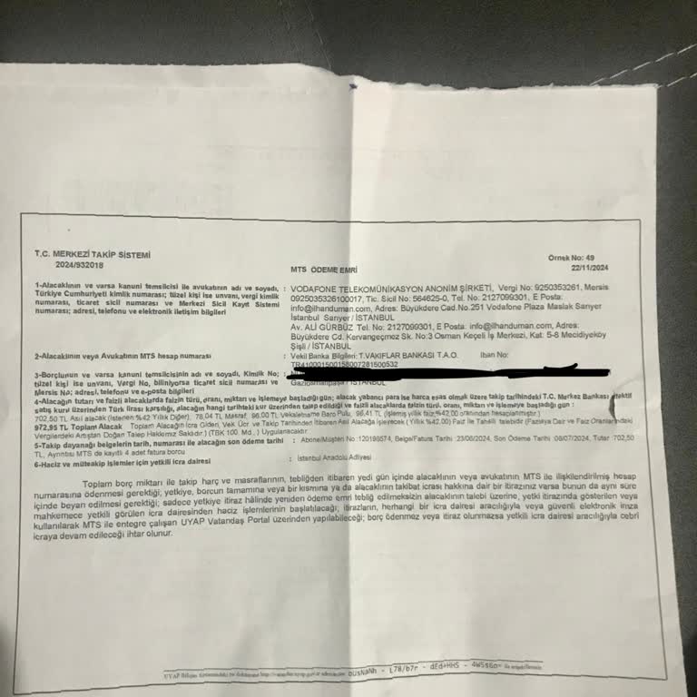 Vodafone Hattı İptal Edildi Ama Borçlandırıldık