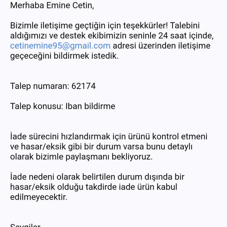 Vivense'den Ürün Teslimatı Ve İade Sorunu