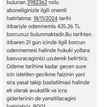 Ücretsiz Denilen Abonelikte Borç Şoku