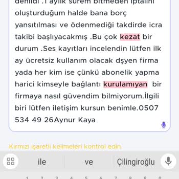 Ücretsiz Denilen Abonelikte Borç Şoku