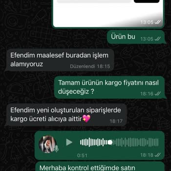 İade Sürecinde Kargo Ücreti Sorunu