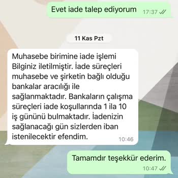 Turlasana'dan İade Sorunu: Beklenen Geri Ödeme Yapılmadı