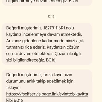 Sürekli Kesilen İnternet Ve Yetersiz Müşteri Hizmetleri