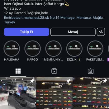 Instagram Üzerinden Sipariş Verdiğim Kramponlar Teslim Edilmedi