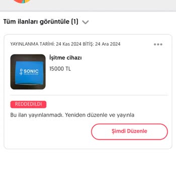 Letgo'da Medikal Ürün İlanı İçin Yatırılan Ücretin İadesi Yapılmadı