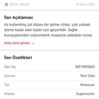 Letgo'da Medikal Ürün İlanı İçin Yatırılan Ücretin İadesi Yapılmadı