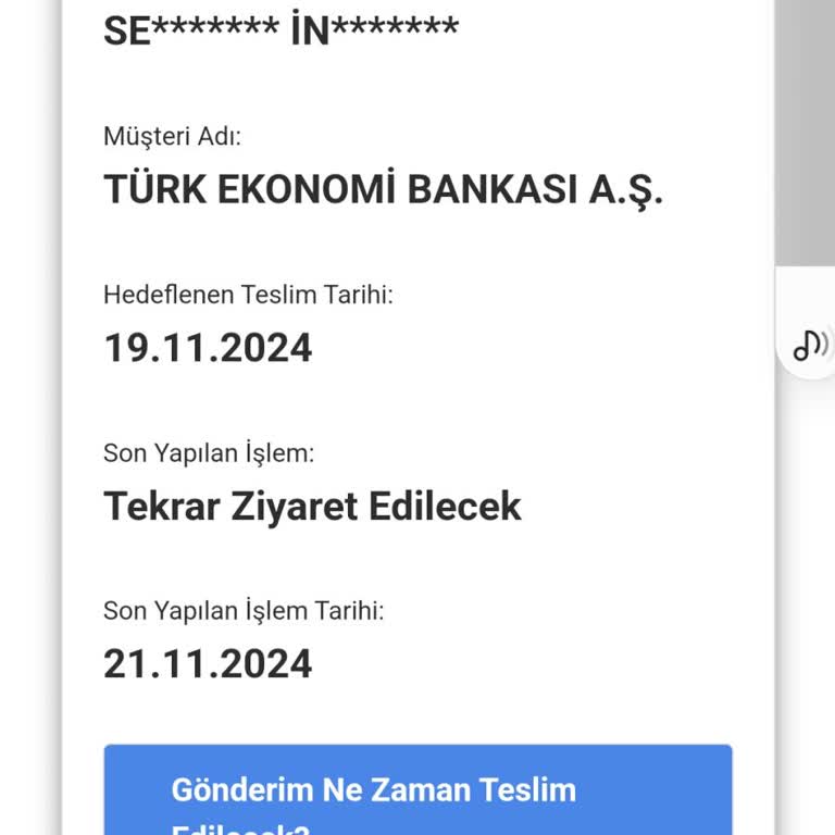 Teslim Edilmeyen Ürün Mağduriyeti