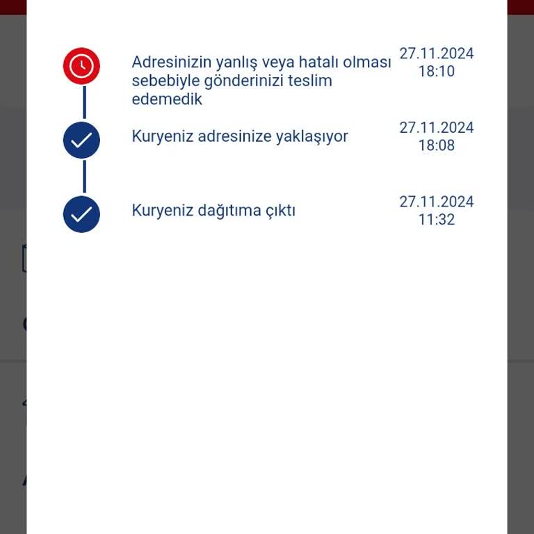 Adres Bulunamıyor, Kargo Teslim Edilmiyor