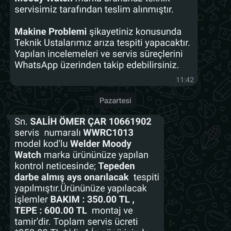 Saat & Saat'in Kusurlu Ürünü Ve Yetersiz Servis