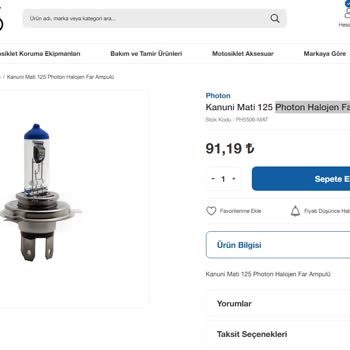 Yanlış Far Ampulü Yüzünden Motorumda Sorun Çıktı