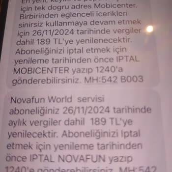 Yanlış Abonelik Ücreti Ve Müşteri Hizmetleri Sorunu