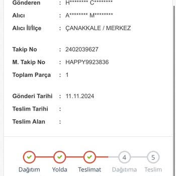 Kayıp Kargo Ve İletişim Eksikliği Sorunu