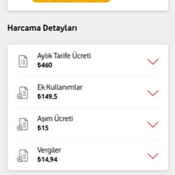 Vodafone'un Ek Kullanım Ücretleri Hakkında Belirsizlik