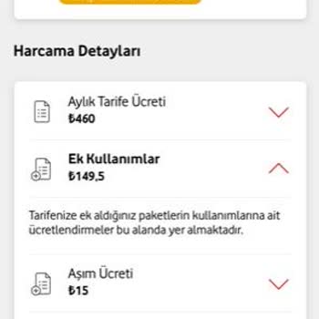 Vodafone'un Ek Kullanım Ücretleri Hakkında Belirsizlik
