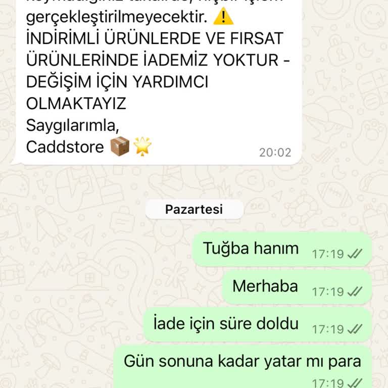 İade Edilmeyen Elbise Ücreti Ve Cevapsız İletişim Sorunu