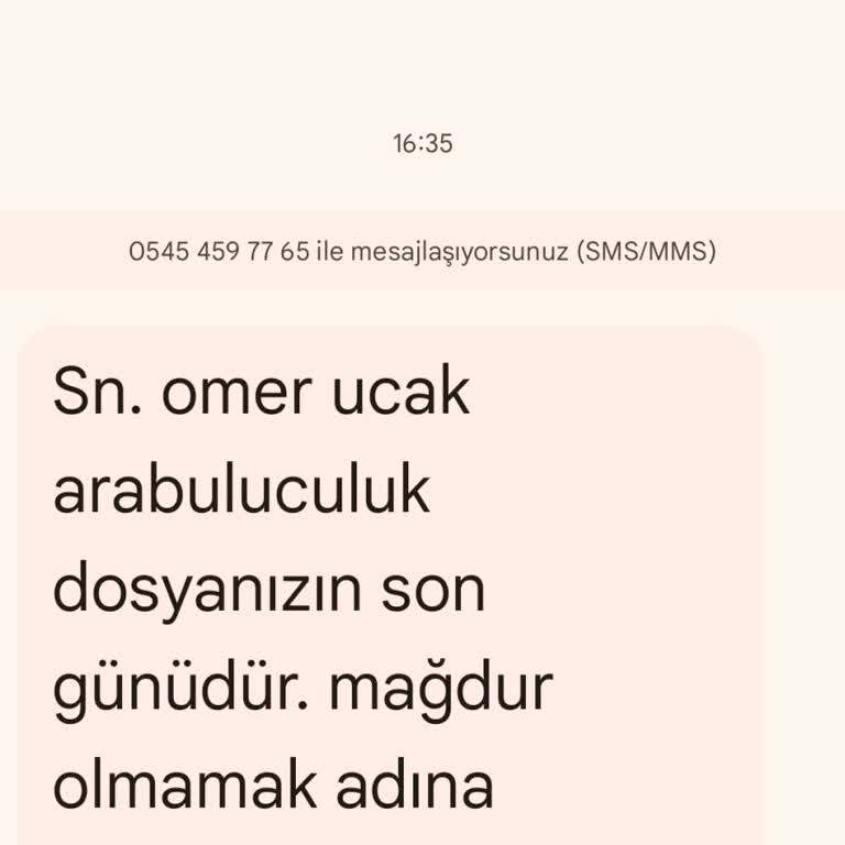 Anadolu Hukuk'tan Gelen Yanıltıcı Mesaj Rahatsızlığı