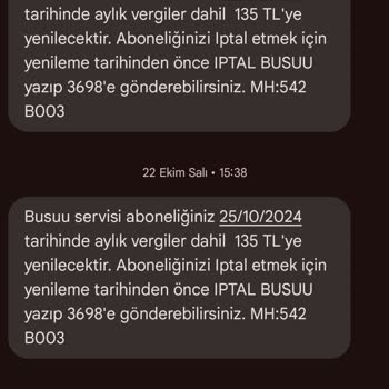 Haberim Olmadan Alınan Üyelik Ücretleri!